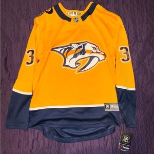 FANATICS NASHVILLE PREDATORS VIKTOR ARVIDSSON HOCKEY JERSEY, NWT, NHL, authentic